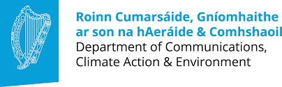 Dept of Communications Climate Action & Environment logo